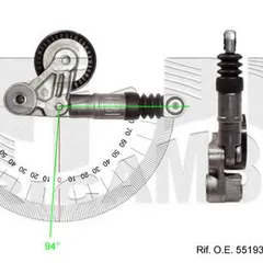 10166 CALIBER Натяжитель ремня, клиновой зубча