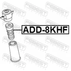 ADD-8KHF Febest Отбойник переднего амортизатора | перед прав/лев |