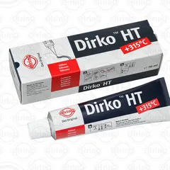 006.553 Elring Герметик Dirko HT черный силиконовый 70 мл от -60С до +315С