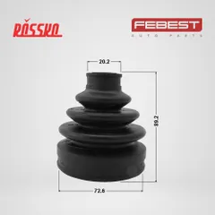 0715-GV Febest Пыльник внешнего ШРУСа в комплекте