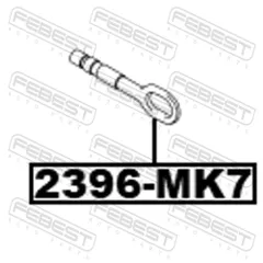 2396-MK7 Febest Крюк буксирный, правый, левый