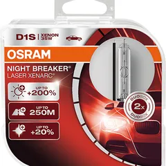 66140XNN-HCB Osram Комплект ламп D1S Xenarc Night Breaker Laser Next Gen +200% 4500K 2шт