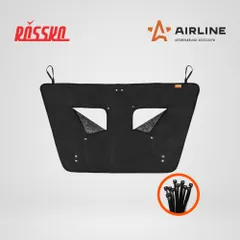 ADAT010 AIRLINE Утеплитель радиатора для а/м ГАЗель Next, полиэстер/войлок, цвет черный