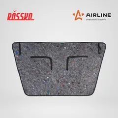 ADAT010 AIRLINE Утеплитель радиатора для а/м ГАЗель Next, полиэстер/войлок, цвет черный
