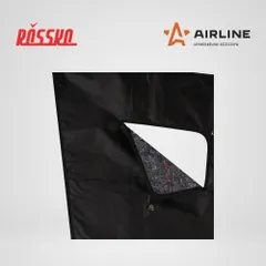 ADAT010 AIRLINE Утеплитель радиатора для а/м ГАЗель Next, полиэстер/войлок, цвет черный