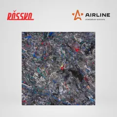 ADAT010 AIRLINE Утеплитель радиатора для а/м ГАЗель Next, полиэстер/войлок, цвет черный
