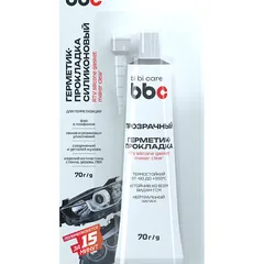 4417 BiBiCare Герметик-прокладка силиконовый прозрачный, 70 г