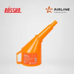 APF-04 AIRLINE Воронка разборная D-120 мм, угловой носик 150 мм, латунная сетка