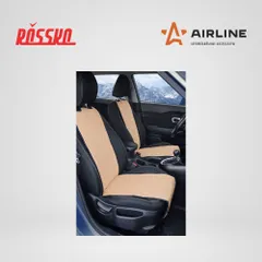 ACS-F-03 AIRLINE Накидки Алькантара, передние (2 шт.), бежевые