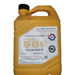 07100-00401 Hyundai/Kia Антифриз, концентрат, красный, 4 л