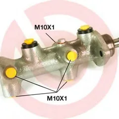 M 85 070 Brembo Цилиндр тормозной главный