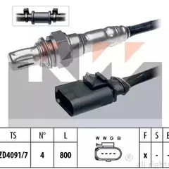 498 354 KW Датчик