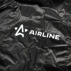 ADMC010 AIRLINE Чехол-тент на мотоцикл защитный S (195х100х120см), люверс под замок, черный