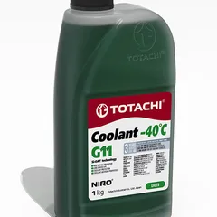 43201 Totachi Антифриз, готовый раствор NIRO COOLANT G11 -40C, зелёный, 1 кг