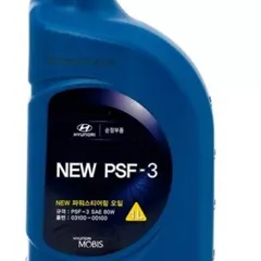 03100-00110 Hyundai/Kia Полусинтетическая жидкость для ГУР PSF-3 SAE 80W, 1л, светло-коричневая, 0310000100