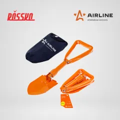 AB-S-02 AIRLINE Лопата саперная складная с сумкой 46 см
