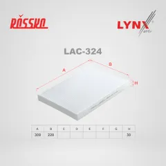 LAC-324 LYNXauto Фильтр салона