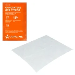 ADGC034 AIRLINE Очиститель для стёкол, обезжириватель поверхности перед грунтом 8 мл. салфетка 15*9см | перед |