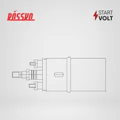 SFP 1813 STARTVOLT Мотор бензонасоса для а/м Audi 80 (86-) 1.8i/100 (90-) 2.3i