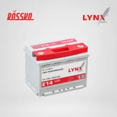 E14 LYNXauto Снят с производства Аккумулятор 64 Ah, 580 A, обратная, 242x175x190