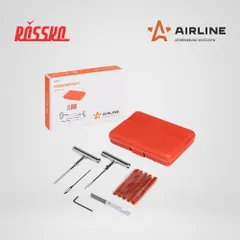 ATRK-4 AIRLINE Ремкомплект для ремонта б/к шин в кейсе