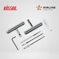ATRK-4 AIRLINE Ремкомплект для ремонта б/к шин в кейсе