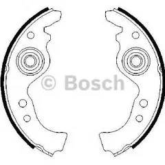 0 986 487 030 Bosch Колодки тормозные дисковые | зад |