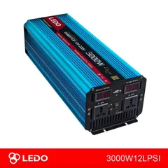 3000W12LPSI LEDO Инвертор 12V-220V 3000W чистый синус