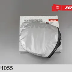 FAU1055 Fenox Шторка солнцезащитная 80 см на лобовое стекло (80*145*80*135 см)