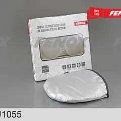 FAU1055 Fenox Шторка солнцезащитная 80 см на лобовое стекло (80*145*80*135 см)