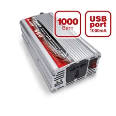 43113 AVS АВТОМОБИЛЬНЫЙ ИНВЕРТЕР 12/220V IN-1000W