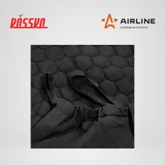 ASC-B-04 AIRLINE Накидка Алькантара, задняя (3 предмета), красная