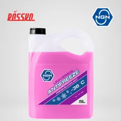 V172485328 NGN Антифриз готовый раствор UNIVERSAL ANTIFREEZE G12++ -36 градусов Цельсия фиолетовый 5 литров