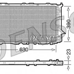 DRM02002 Denso Снят с производства Радиатор системы охлаждения