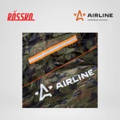 ADCT011 AIRLINE Чехол-тент защитный для автомобиля, размер XL 500х195х160 см, с молнией для двери, летний камуфляж