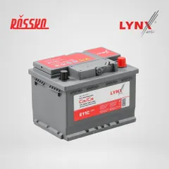 E11C LYNXauto Аккумулятор LB2R 60 Ah 500 A обратная 242X174X174