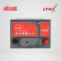 E11C LYNXauto Аккумулятор LB2R 60 Ah 500 A обратная 242X174X174