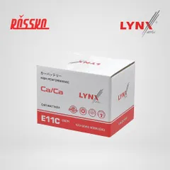 E11C LYNXauto Аккумулятор LB2R 60 Ah 500 A обратная 242X174X174