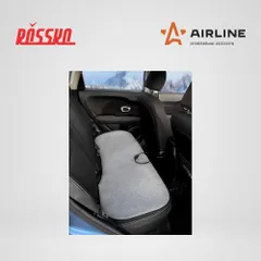 ADHC008 AIRLINE Накидка с подогревом на заднее сиденье 12 В, 35, 45 Вт, 128x49 см, искусственный мех, черная