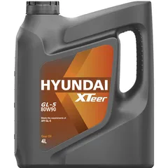 1041422 Hyundai/Kia Масло трансмиссионное XTeer Gear Oil-5 80W90 4L