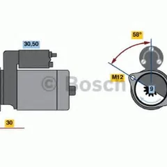 0 986 018 340 Bosch Стартер