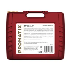 PX1047 PROMATIX 5W-30 A3/B4 20л. (синт. мотор. масло)