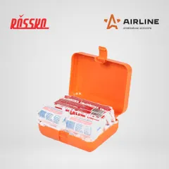 AM-02 AIRLINE Автомобильная аптечка в пластиковом футляре, соответствующая требованиям ГИБДД