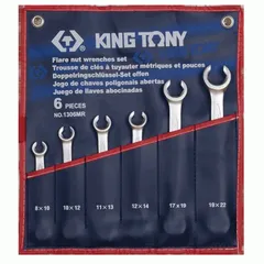 1306MR King Tony Набор разрезных  ключей 8-22мм 6предметов