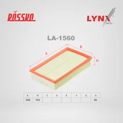 LA-1560 LYNXauto Воздушный фильтр