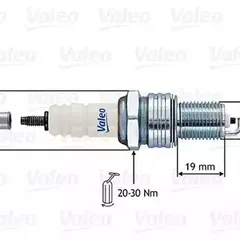246874 Valeo Свеча зажигания