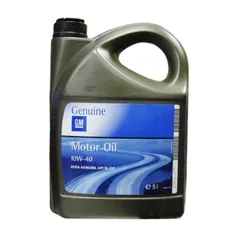 93165216 GM Масло моторное полусинтетическое Semi Synthetic 10W-40, 5 литров