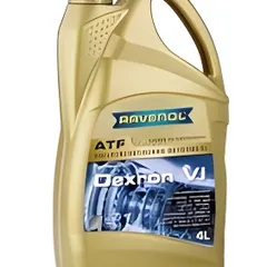 4014835732292 RAVENOL Масло трансмиссионное синтетическое для АКПП ATF Dexron VI 4 л