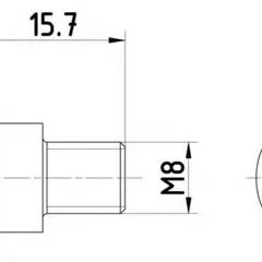 TPM0003 Mintex Болт, диск тормозного механизма