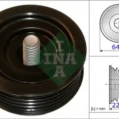 532 0642 10 INA Ролик натяжной навесного оборудования